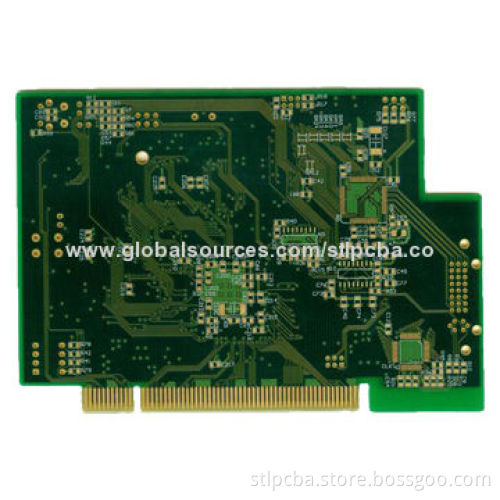 6-layer PCB with gold finger, reliable quality and competitive price, OEM one-step services